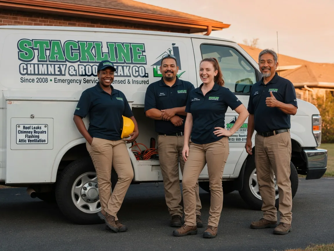 Chimney flashing repair company in Redlands, CA